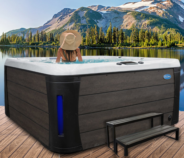 Calspas hot tub being used in a family setting - hot tubs spas for sale Largo