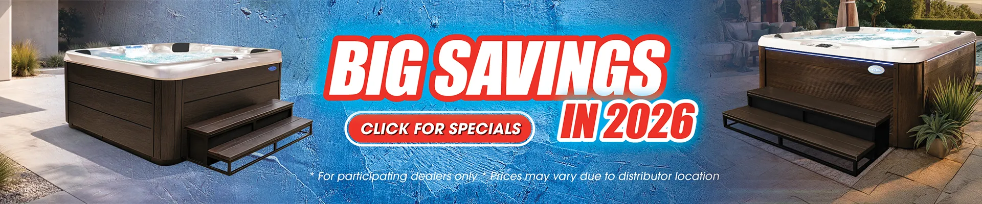 Calspas hot tub being used in a family setting - Largo